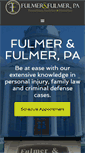 Mobile Screenshot of fulmerandfulmer.com